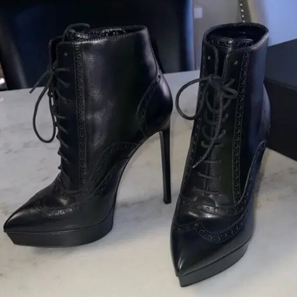 SAINT LAURENT BOOTIES - Picture 1 of 4